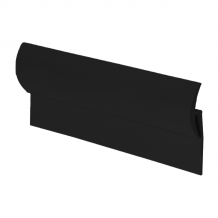 2.0m Strip - KCS01.16 Genesis Plastic Edging Capping Strip Black KCS01